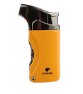 Cigar Torch Lighter with Double Punch Cutter