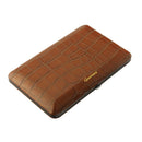 Luxury Cedar Leather Humidor: Elegant Cigar Preservation