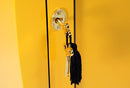 Luxury Yellow Cigar Humidor with Humidifier