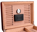 Luxury Crocodile Cigar Humidor with Precision Humidifier