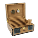 Luxury Cedar Wood Cigar Humidor Box - Classic Design