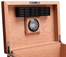 Luxury Vintage Wood Cigar Humidor - Holds 105 Cigars
