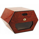 Vintage Cedar Cigar Humidor with Built-in Hygrometer