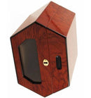 Vintage Cedar Cigar Humidor with Built-in Hygrometer