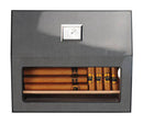 Vintage Cigar Humidor Box with Hygrometer