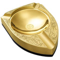 Luxury Metal Cigar Ashtray with 3 Rests