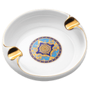 Ceramic Cigar Ashtray - Elegant White Design