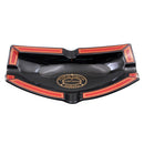 Luxury Ceramic Cigar Ashtray - Elegant Black & Red