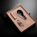 Luxury Engraved Cigar Box Set with Accessories