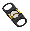 Luxury Stainless Steel Double Blade Cigar Cutter