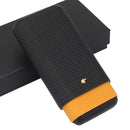 Luxury Leather Cigar Case with Cedar Wood Interior