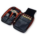 Luxury Travel Cigar Humidor Case with Humidifier