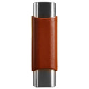 Portable Leather & Steel Travel Cigar Humidor