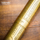 Luxury Cigar Case - Gold Tube Humidor